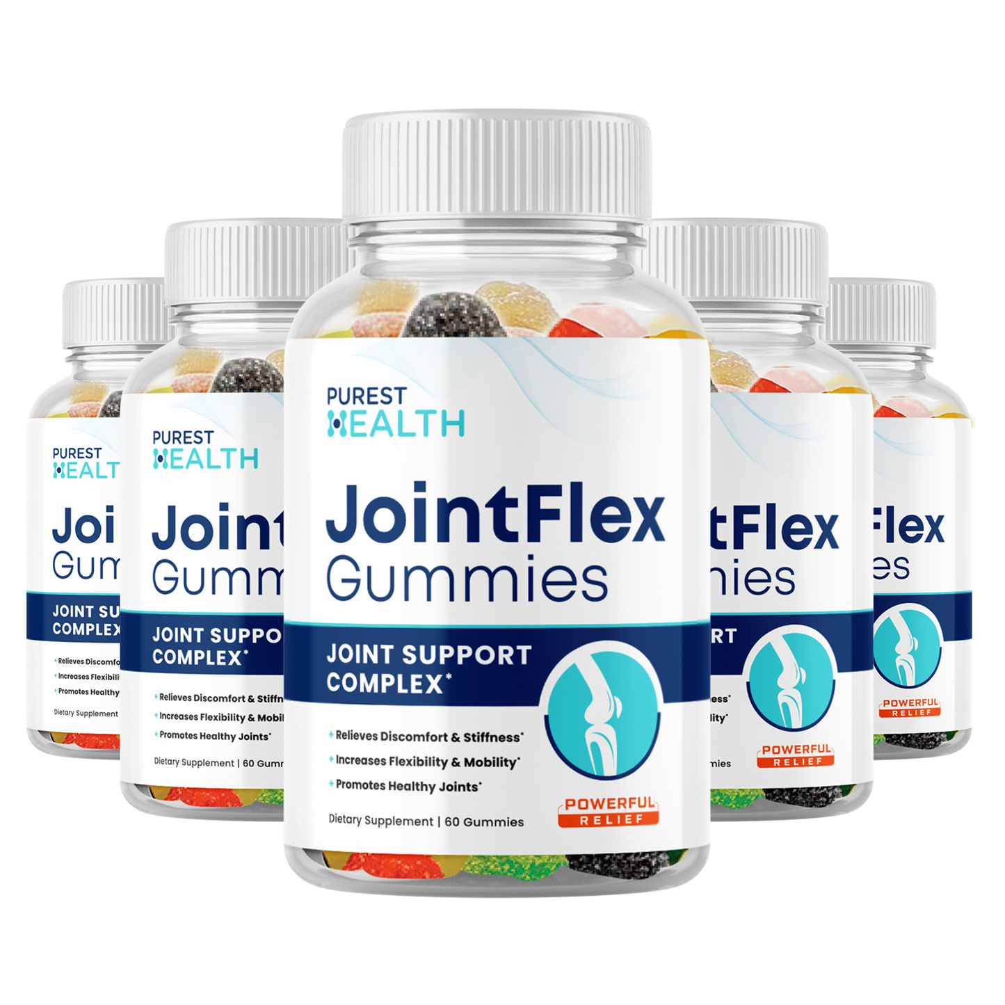 Buy 3 GET 2 FREE JointFlex Gummies (Smart Ship) - $23.00/ea ($207 Value)